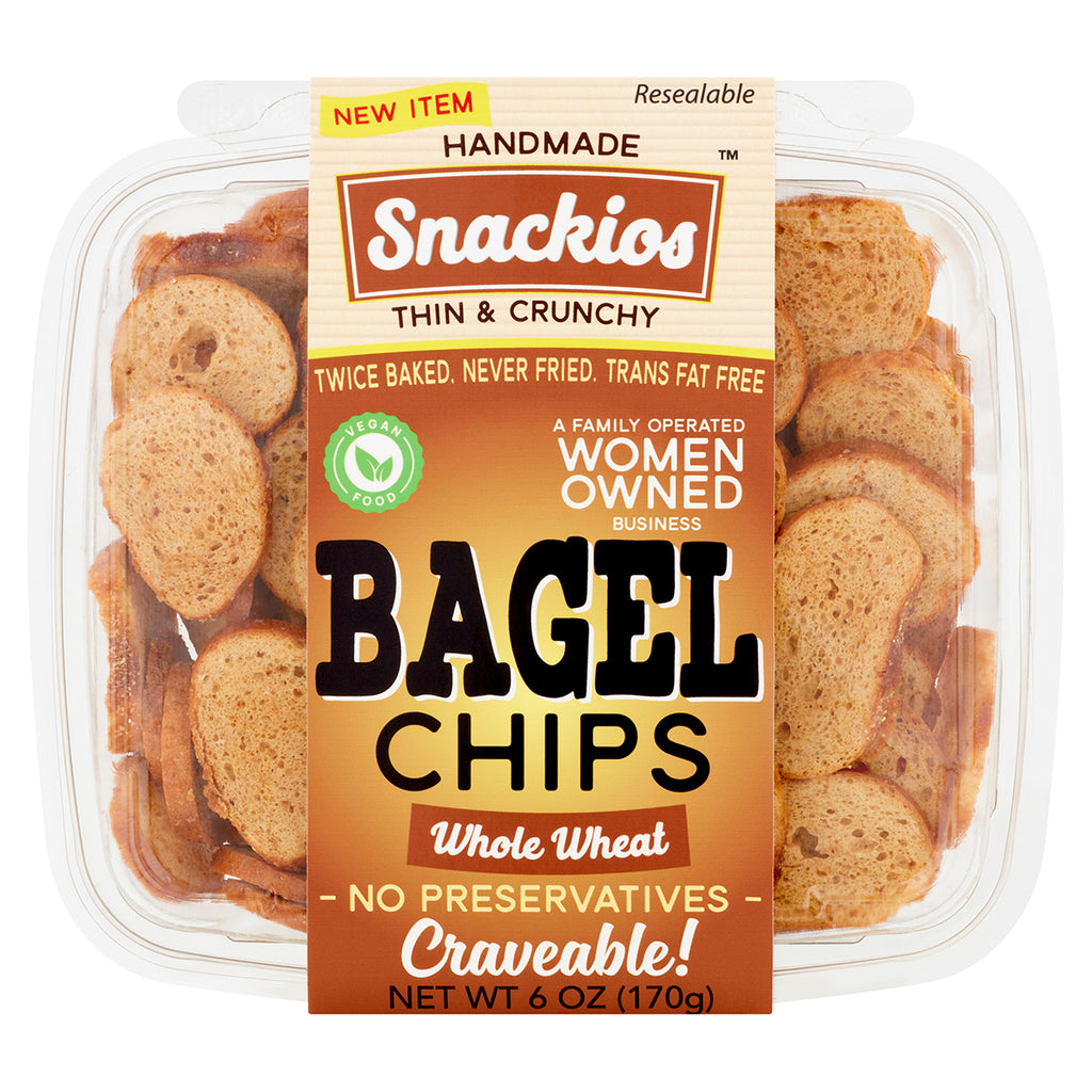 Snackios Whole Wheat Bagel Chips